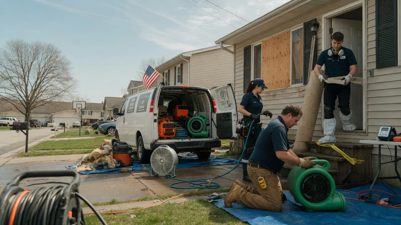 Water Damage Restoration in East Texas, PA near me